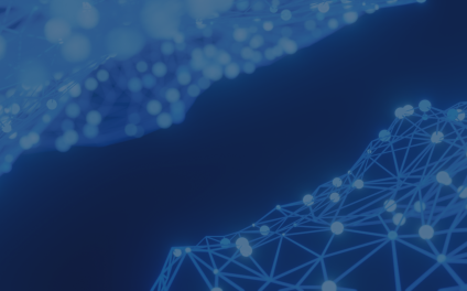 Blue technology shapes