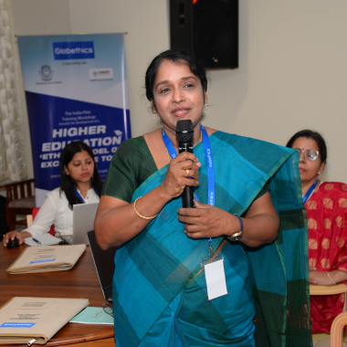 Ethics in higher education training in India
