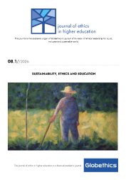 Journal of Ethics in Higher Education 8.1(2026) - cover front